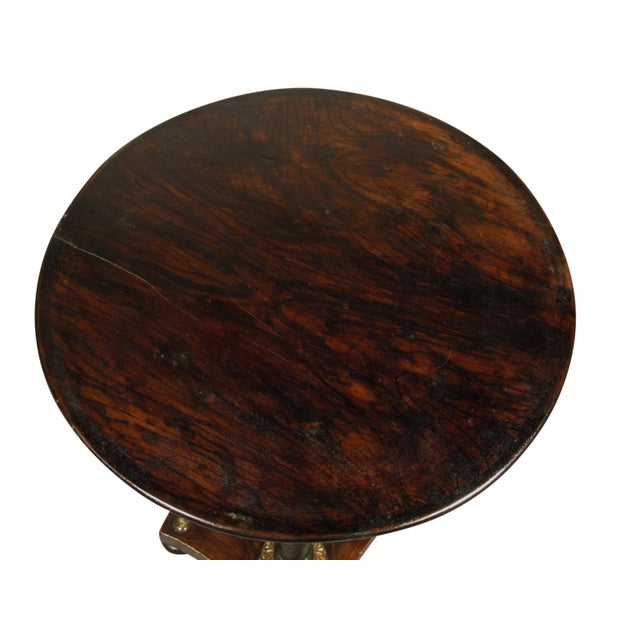 Neoclassical 19th-C. Continental Candle Stand For Sale - Image 3 of 9