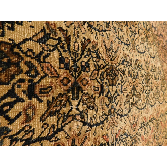Antique Persian Sarouk Farahan Rug - 4′ × 6′2″ For Sale - Image 10 of 13