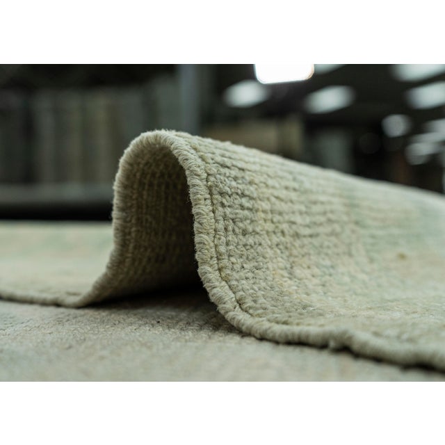 Textile Turkish Oushak Rug 5'2" x 7'5" #19302 For Sale - Image 7 of 8