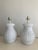 Hollywood Regency Plaster Basket Table Lamps in the Style of Serge Roche - A Pair For Sale - Image 3 of 14
