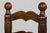 A set of six French Modernist dining chairs crafted from solid oak and sourced in Provence, France. Defined by their...