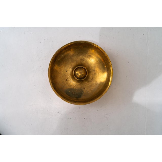 Brass Art Deco Ashtray vienna around 1920s Original condition