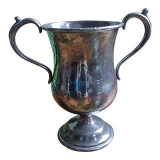 Antique Silver-Plated Trophy 1914 For Sale