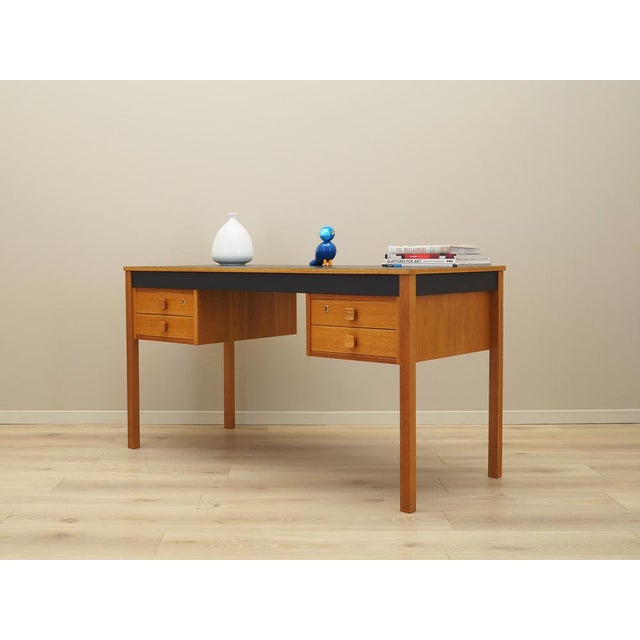Danish Ash Desk, 1970s For Sale - Image 3 of 17