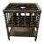 Antique Mahogany Newspaper or Magazine Rack For Sale