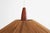 Wood Danish Modern Teak Sisal Pendant Lamp from Temde Leuchten, 1960s For Sale - Image 7 of 11