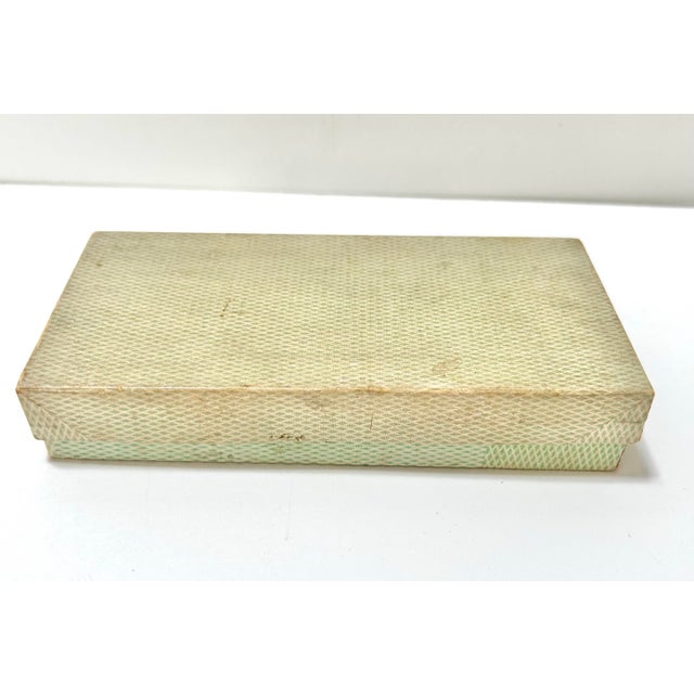 1950s Miniature Czech Art Glass Potted Flowers Bouquet Place Card Holders - A Set of 6 For Sale - Image 11 of 12