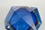 Blue and Golden Faceted Murano Glass Bowl, 1970s For Sale - Image 4 of 5