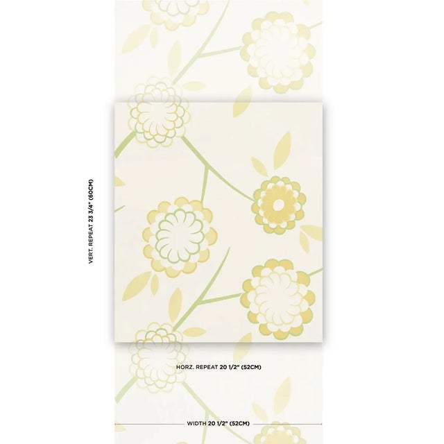 A cheerful floral by Neisha Crosland, Bird Tree is a thoroughly modern take on a traditional motif. This open large-scale...