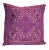 Swati Embroidered Pillow Purple 20" X 20" For Sale - Image 4 of 6