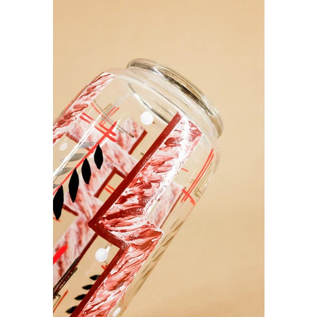 Art Deco Glass Vase, 1920s For Sale - Image 6 of 9