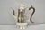 Metal Vintage Victorian Silver Plated Coffee Pot Tea Kettle W/ Carved Wood Handle For Sale - Image 7 of 11