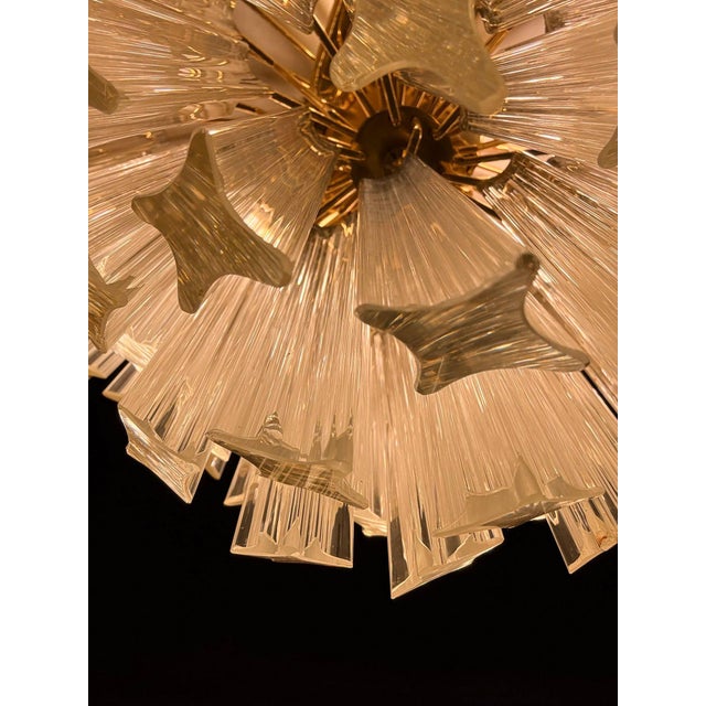 Asta Quadrilobo Ceiling Light in Murano Glass, Italy, 1960s For Sale - Image 11 of 18