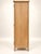 A two-door wardrobe in solid oak, in a classic french provincial style, completely stripped using sandblasting, revealing...
