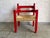 Italian Beech and Straw Armchair, 1960s For Sale - Image 3 of 10