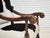 Danish Highback Armchair in Cowhide and Oak Wood, 1950s For Sale - Image 4 of 18