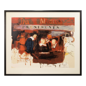 Larry Rivers - Dutch Masters (Presidents) 1991 Signed Screenprint on Paper 78/95