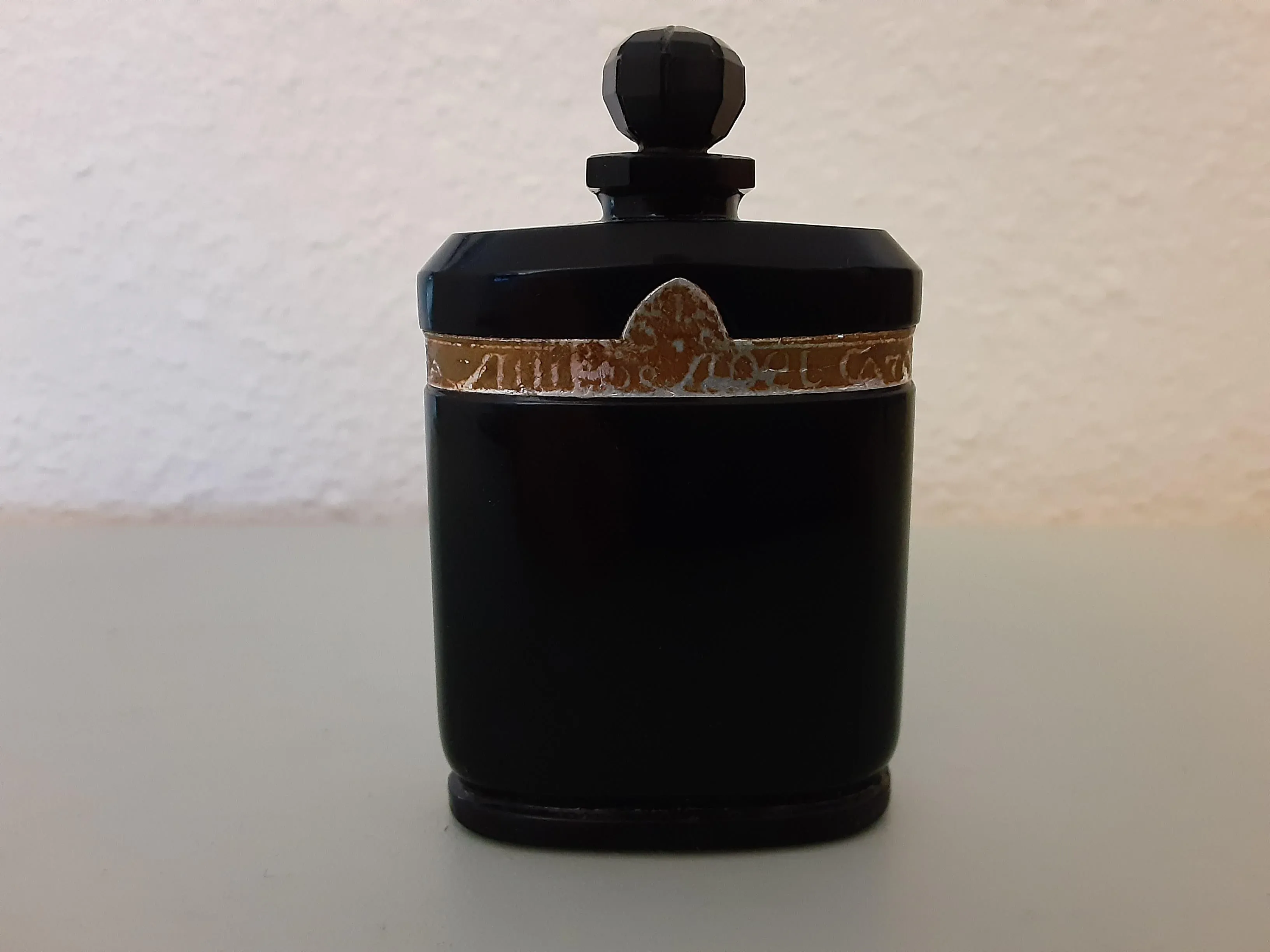 Vintage 1930s Caron Nuit De Noel Baccarat Style Perfume Bottle