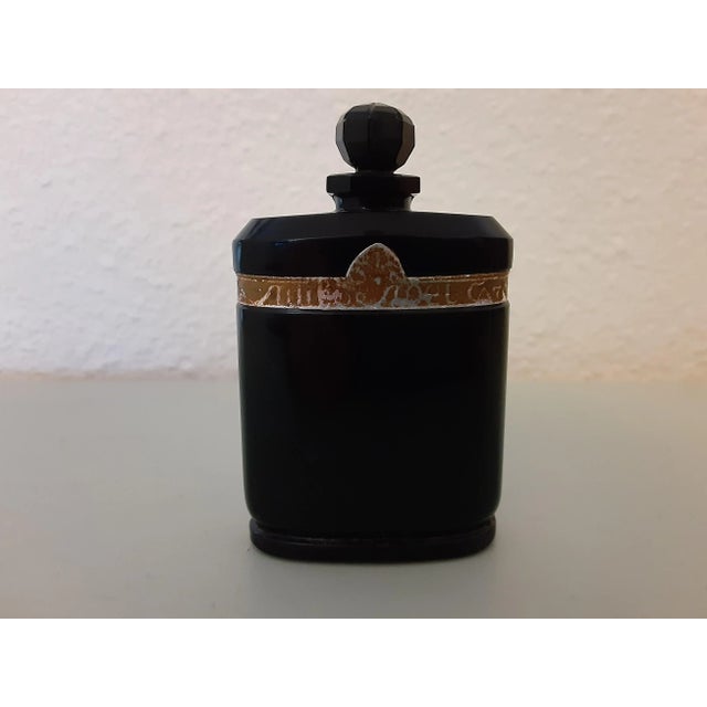 Vintage 1930s Caron Nuit De Noel Baccarat Style Perfume Bottle For Sale In Las Vegas - Image 6 of 6