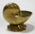 Hollywood Regency Vintage Brass Nautilus Shell Cachepot Planter For Sale - Image 3 of 9