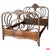 Austrian Bentwood Queen Bed by Jacob & Josef Kohn, 1900s For Sale - Image 10 of 10