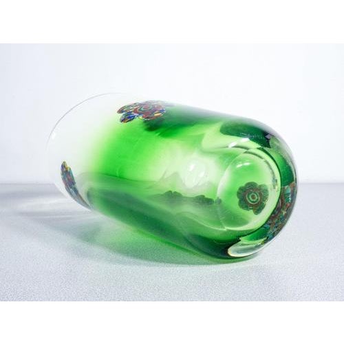 Murano Blown Glass Vase For Sale - Image 10 of 18