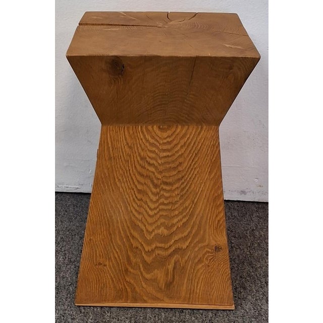 In the Style of Christian Liaigre Wood Nagato Side Table (Set of 2) For Sale In Los Angeles - Image 6 of 9