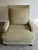 Early 21st Century Baker Modern Lounge Chair With Ottoman – Textured Woven Upholstery For Sale - Image 5 of 11