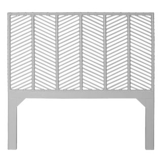 Liam Headboard Queen - Light Gray For Sale