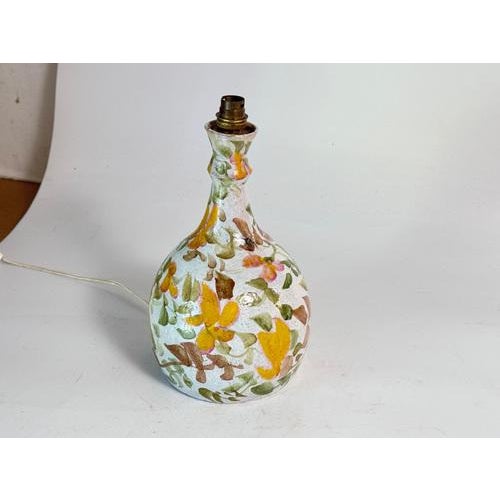 Glazed Ceramic Table Lamp by Jean Jacque Laurent, 1950s For Sale - Image 11 of 14