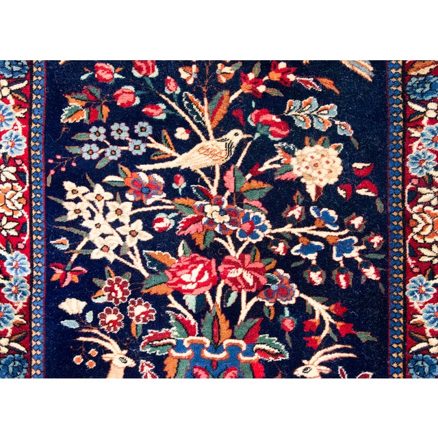 Early 20th Century Persian Kashan Rug For Sale - Image 10 of 14