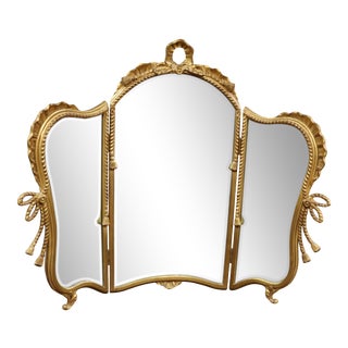 Louis XV Style Gilded Mirror For Sale