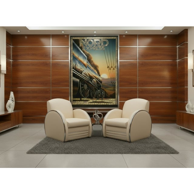 Streamline Moderne Nord Express Am Cassandre Reimagined #1 For Sale - Image 4 of 4