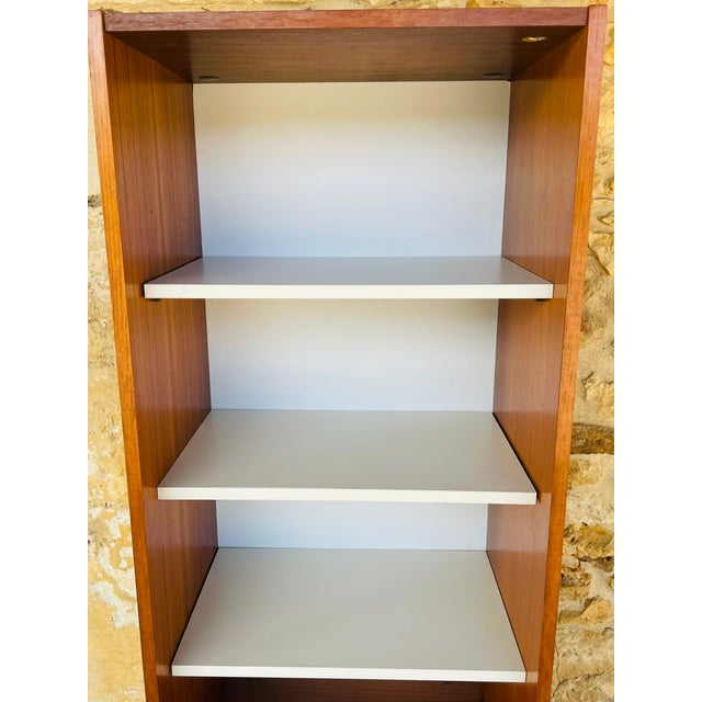 Vintage Teak Shelving Unit with Drawer, 1970s For Sale - Image 4 of 18