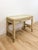 Vintage Ficks Reed Style Faux Bamboo Petite Desk With Drawers Wicker Coastal MCM For Sale - Image 11 of 13