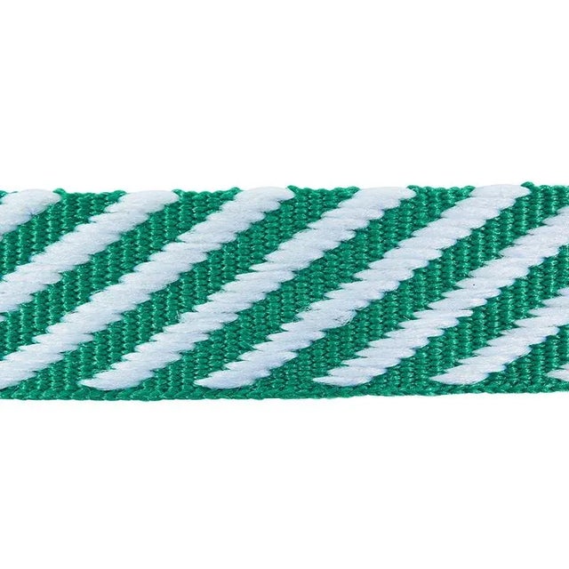 With its woven, diagonal stripe design, inspired by 1940s guitar straps, this twill tape is a dynamic finishing touch for...