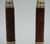 Wood Art Deco Burr Walnut Candlleholders, Set of 2 For Sale - Image 7 of 14