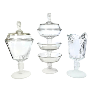 Three Faces Serving Set - Set of Five
