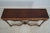 French Maitland Smith French Louis XVI Style Mahogany & Gold Console Table For Sale - Image 3 of 15