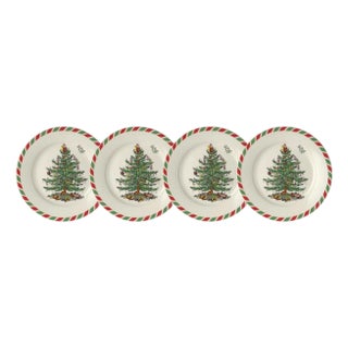 Spode Christmas Lunch Plates - Set of 4 For Sale