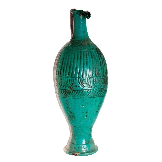 Mid 20th Century Moroccan Ceramic Urn For Sale - Image 4 of 11