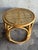 Mid-Century Modern Vintage Coastal Mid Century Riviera Rattan and Cane Side Table For Sale - Image 3 of 8