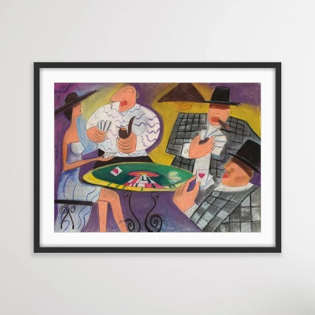 Runzovsky, Untitled, 2000, Pastel on Paper For Sale - Image 4 of 6