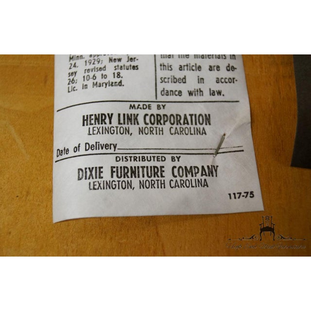 Henry Link Dixie Contemporary Style Cane Back Dining Side Chairs Set