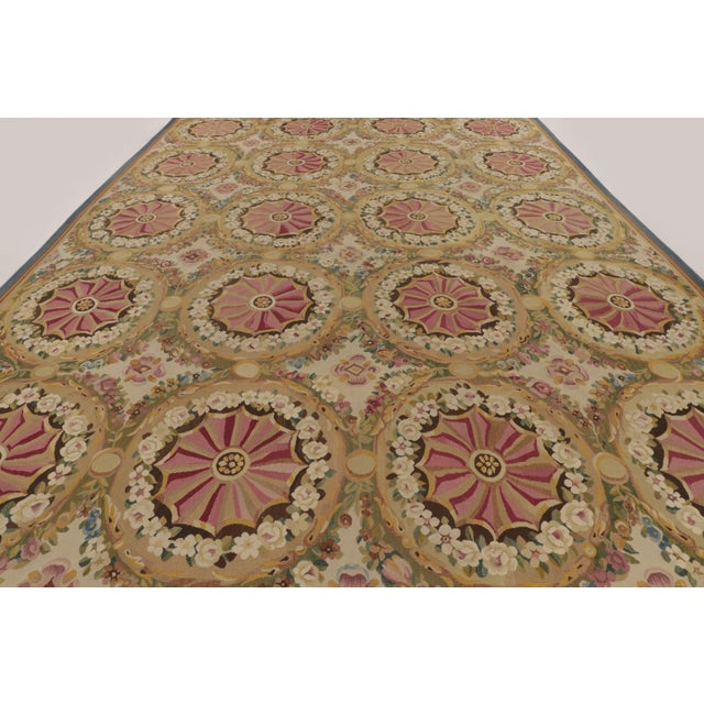 Traditional Oversized Vintage French Aubusson Rug by Rug & Kilim, France, 1950-1959 For Sale - Image 3 of 10