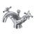 Perrin & Rowe Edwardian Bathroom Sink Faucet in Chrome Finish - Made in Britain For Sale