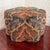 English Vintage 1970s Upholstered Footstool For Sale - Image 3 of 6