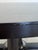 Neoclassical Late 20th Century Christian Liaigre at Holly Hunt 60" Round Dining Table, Ebonized Black Oak, Column Pedestal Base For Sale - Image 3 of 14