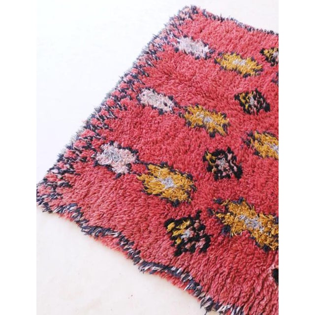 Authentic Tribal Moroccan Rug - 7.3 X 4.4 Ft For Sale In Cleveland - Image 6 of 7