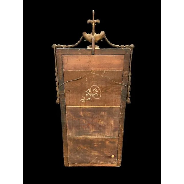 English Late 19th Century Carved Wood and Gesso Adams Style Mirror For Sale - Image 3 of 6